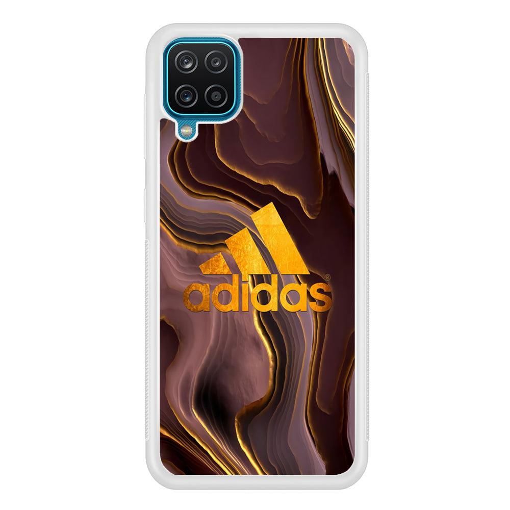 Adidas Gold Layer Samsung Galaxy A12 Case-Oxvistore