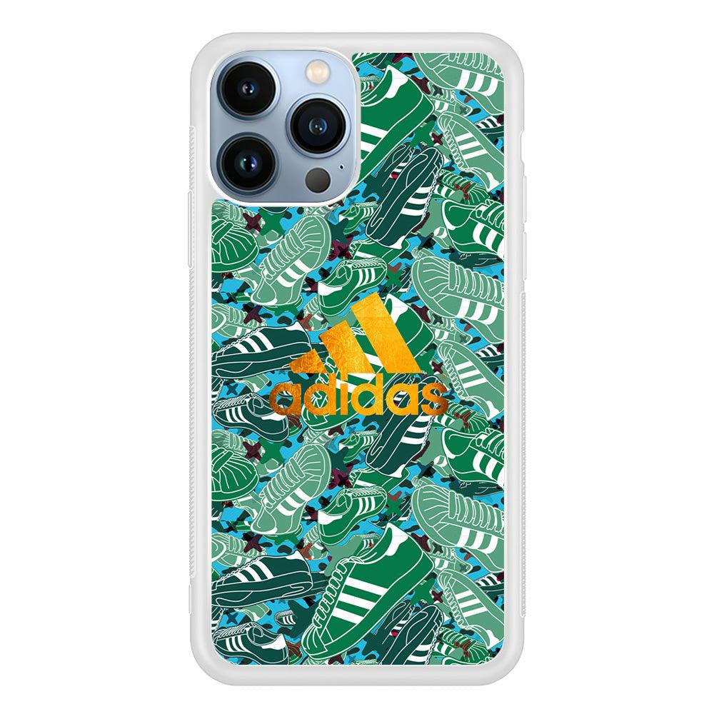 Adidas Gold Pride iPhone 15 Pro Case-Oxvistore