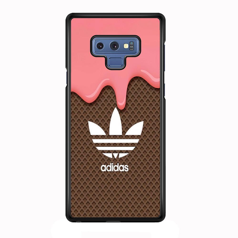 Adidas Ice Cream Samsung Galaxy Note 9 Case-Rubber Black (2D Case)-Oxvistore
