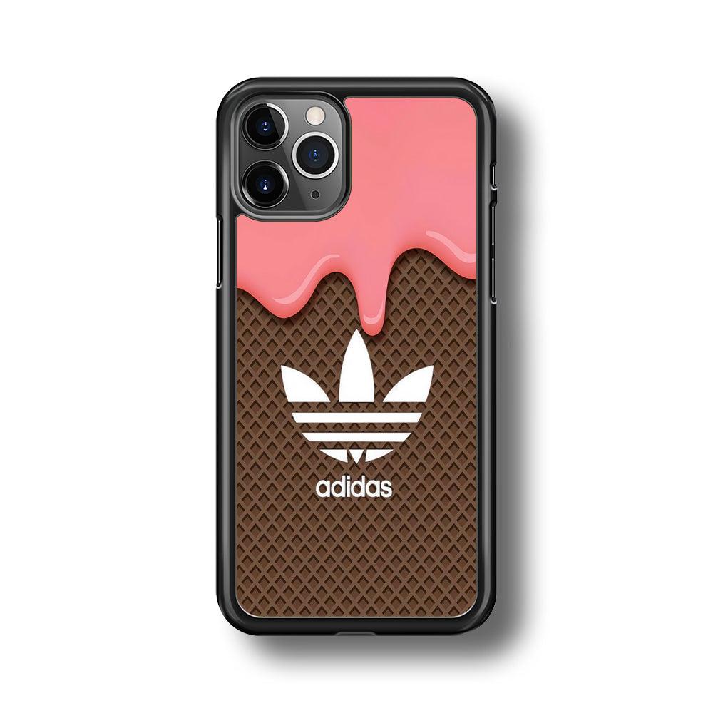 Adidas Ice Cream iPhone 11 Pro Case-Rubber Black (2D Case)-Oxvistore