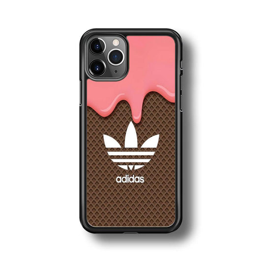 Adidas Ice Cream iPhone 11 Pro Case-Rubber Black (2D Case)-Oxvistore