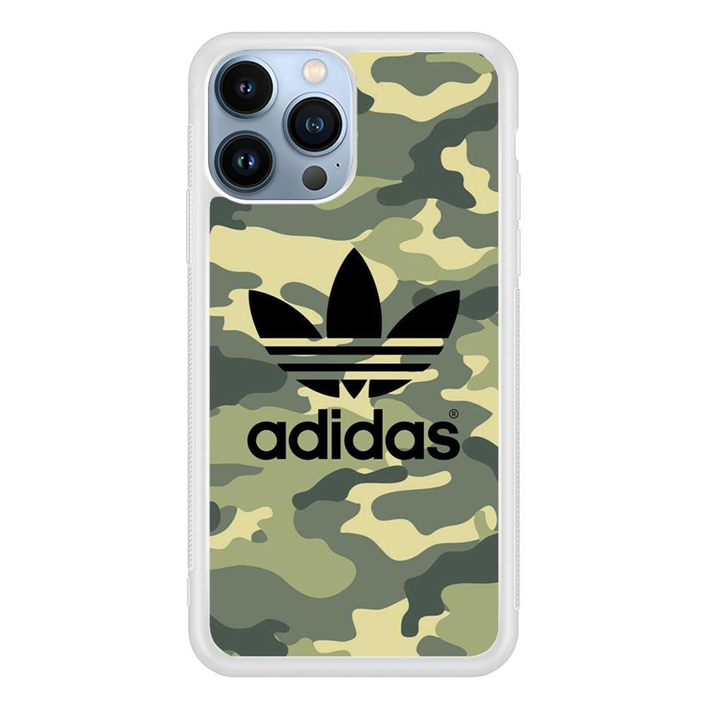 Adidas Ink Logo iPhone 14 Pro Case-Oxvistore