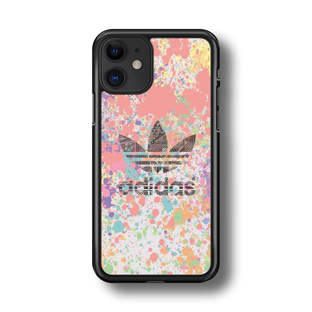 Adidas Insignia of Diversity iPhone 11 Case-Rubber Black (2D Case)-Oxvistore