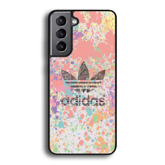 Adidas Insignia of Diversity Samsung Galaxy S24 Case-Rubber Black (2D Case)-Oxvistore