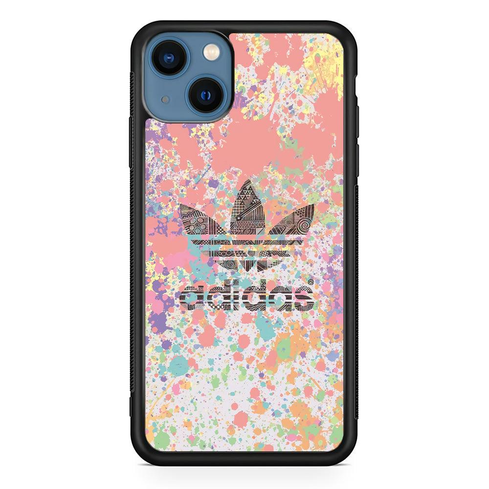 Adidas Insignia of Diversity iPhone 13 Case-Rubber Black (2D Case)-Oxvistore
