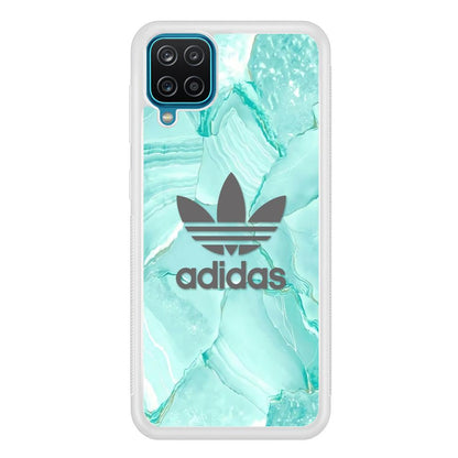 Adidas Light Marble Green Samsung Galaxy A12 Case-Oxvistore