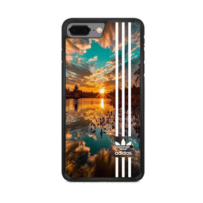 Adidas Line and Sunset iPhone 7 Plus Case-Oxvistore