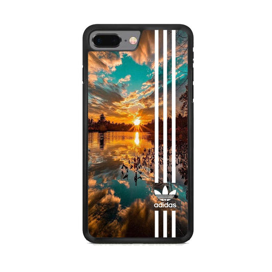 Adidas Line and Sunset iPhone 7 Plus Case-Oxvistore