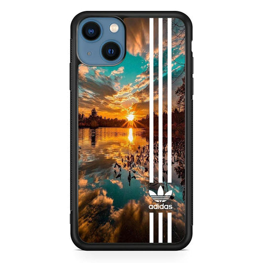 Adidas Line and Sunset iPhone 15 Plus Case-Oxvistore