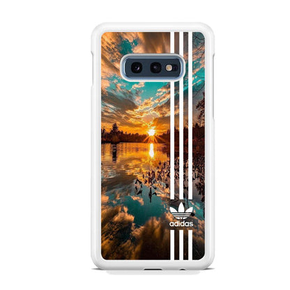 Adidas Line and Sunset Samsung Galaxy S10E Case-Oxvistore