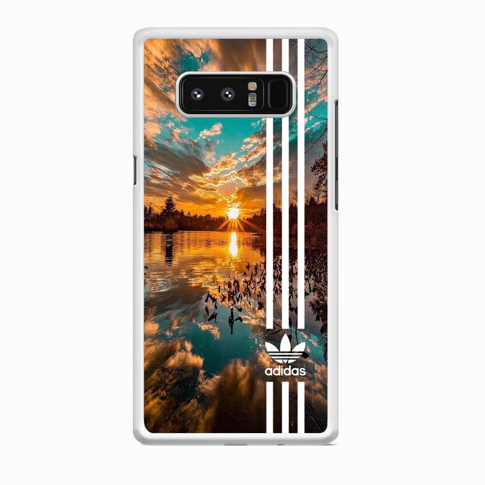 Adidas Line and Sunset Samsung Galaxy Note 8 Case-Oxvistore