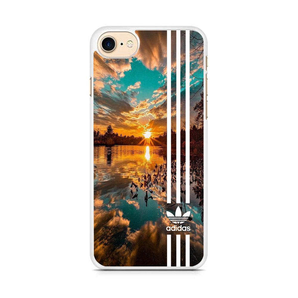 Adidas Line and Sunset iPhone 7 Case-Oxvistore