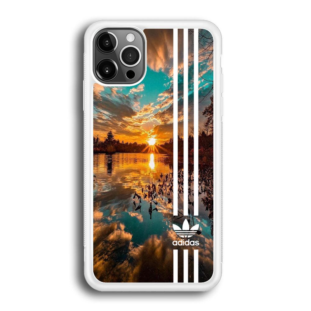 Adidas Line and Sunset iPhone 12 Pro Case-Oxvistore