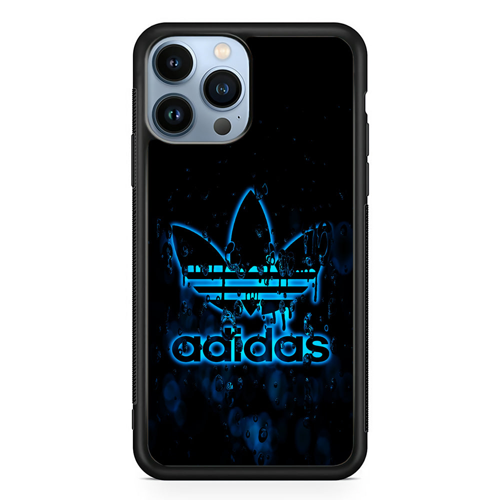 Adidas Logo Alien Blue 2D Rubber Phone Case