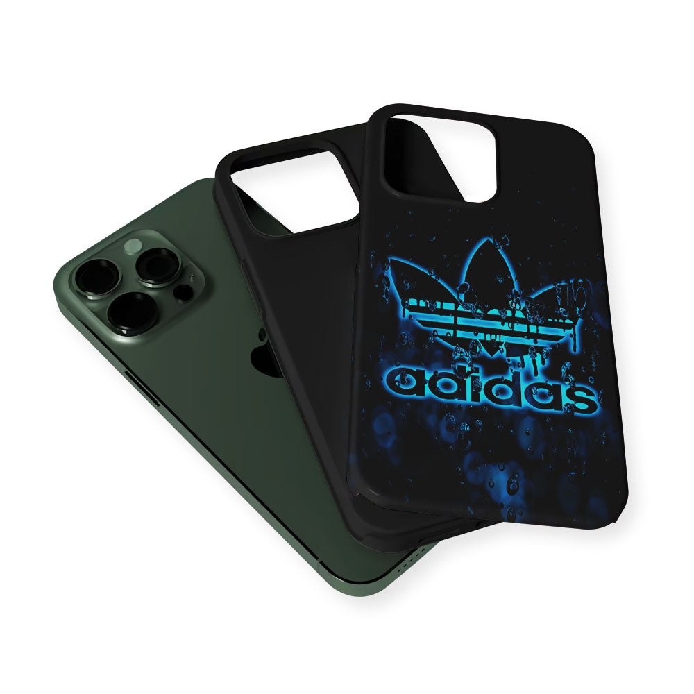 Adidas Logo Alien Blue 2 in 1 Tough Phone Case