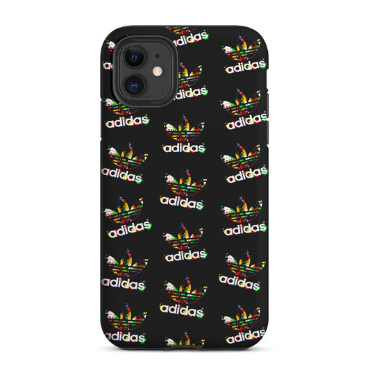 Adidas Logo Collection Pattern 2 in 1 Tough Phone Case