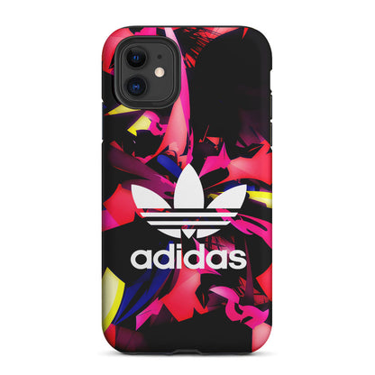 Adidas Logo Colorful Abstract 2 in 1 Tough Phone Case