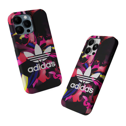 Adidas Logo Colorful Abstract 2 in 1 Tough Phone Case