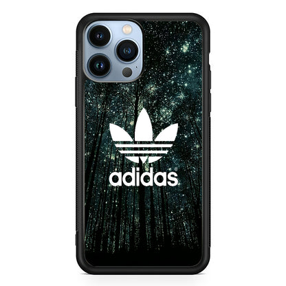 Adidas Logo Night Forest 2D Rubber Phone Case