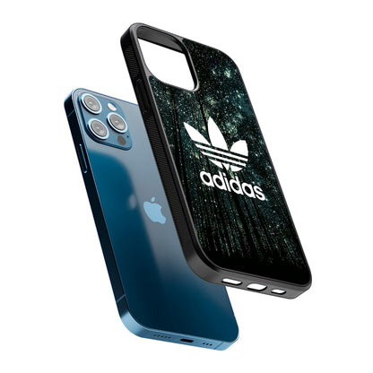 Adidas Logo Night Forest 2D Rubber Phone Case