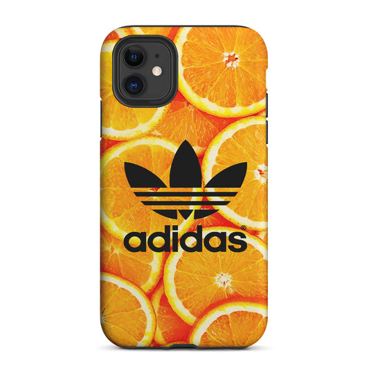 Adidas Logo Orange Fruits 2 in 1 Tough Phone Case