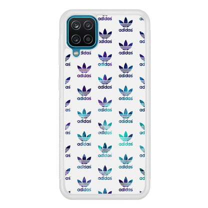 Adidas Logo Space Pattern Samsung Galaxy A12 Case-Oxvistore