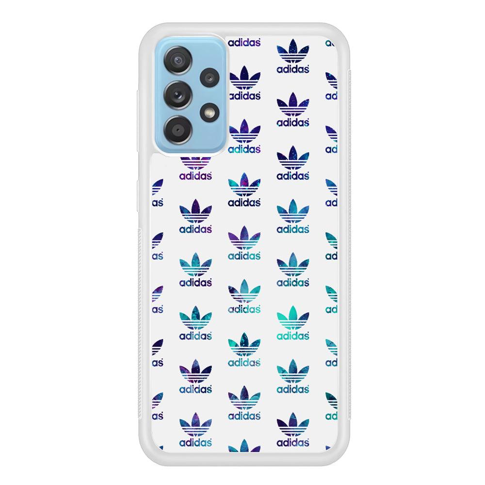 Adidas Logo Space Pattern Samsung Galaxy A52 Case-Oxvistore