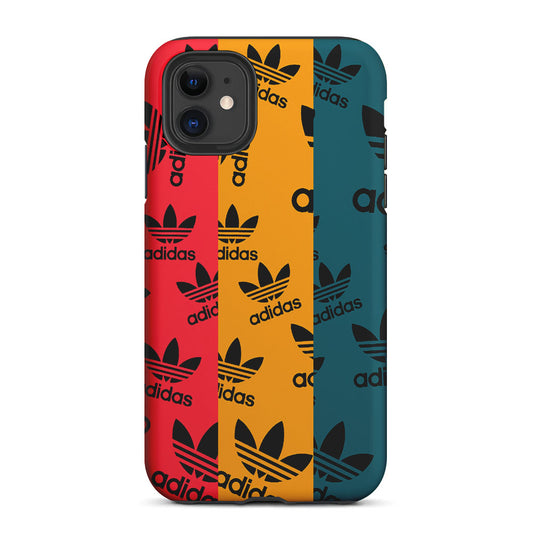 Adidas Logo Three Colours 2 in 1 Tough Phone Case