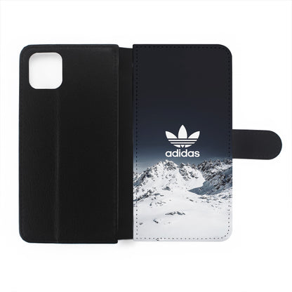 Adidas Logo Winter Snow Flip Wallet Phone Case