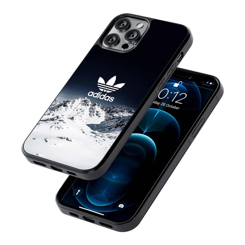 Adidas Logo Winter Snow 2D Rubber Phone Case