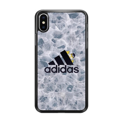 Adidas Logo with Simpson iPhone XS Case-Oxvistore