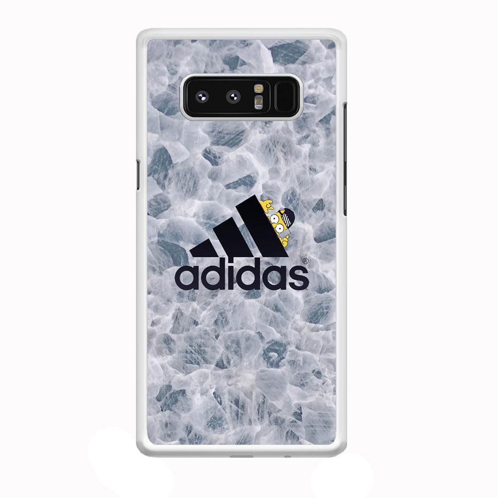 Adidas Logo with Simpson Samsung Galaxy Note 8 Case-Oxvistore