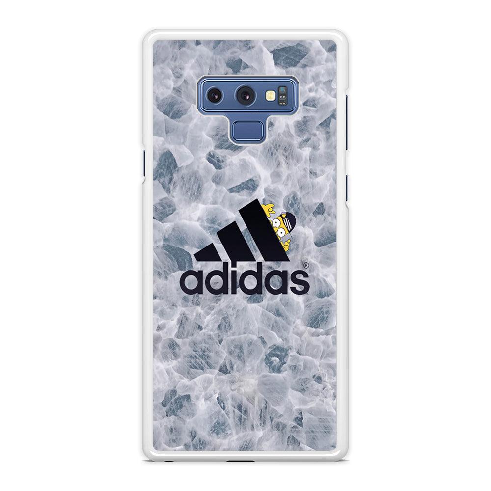 Adidas Logo with Simpson Samsung Galaxy Note 9 Case-Oxvistore