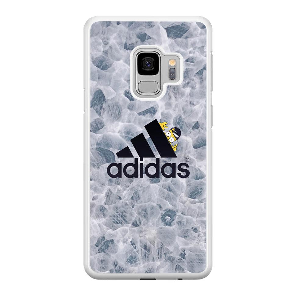 Adidas Logo with Simpson Samsung Galaxy S9 Case-Oxvistore