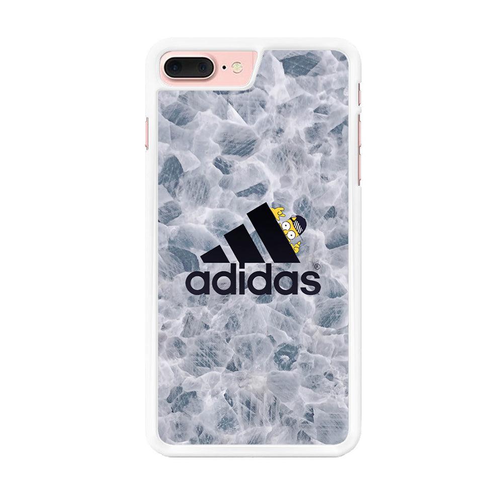 Adidas Logo with Simpson iPhone 8 Plus Case-Oxvistore