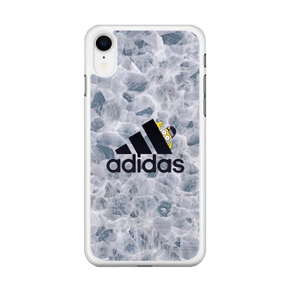 Adidas Logo with Simpson iPhone XR Case-Oxvistore