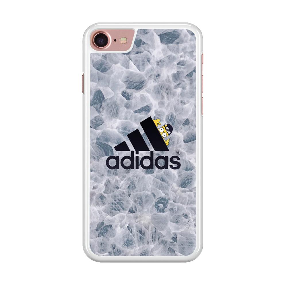 Adidas Logo with Simpson iPhone 7 Case-Oxvistore