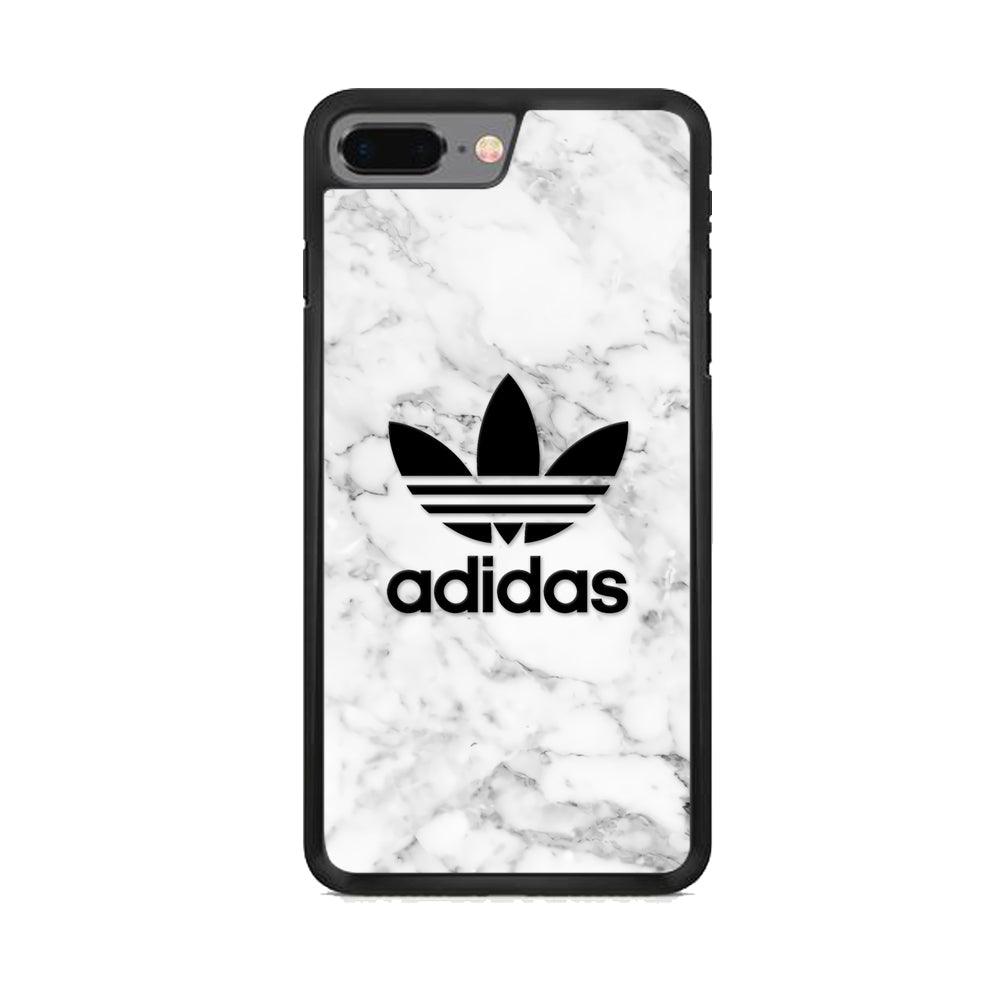 Adidas Marble Backdrop iPhone 8 Plus Case-Oxvistore