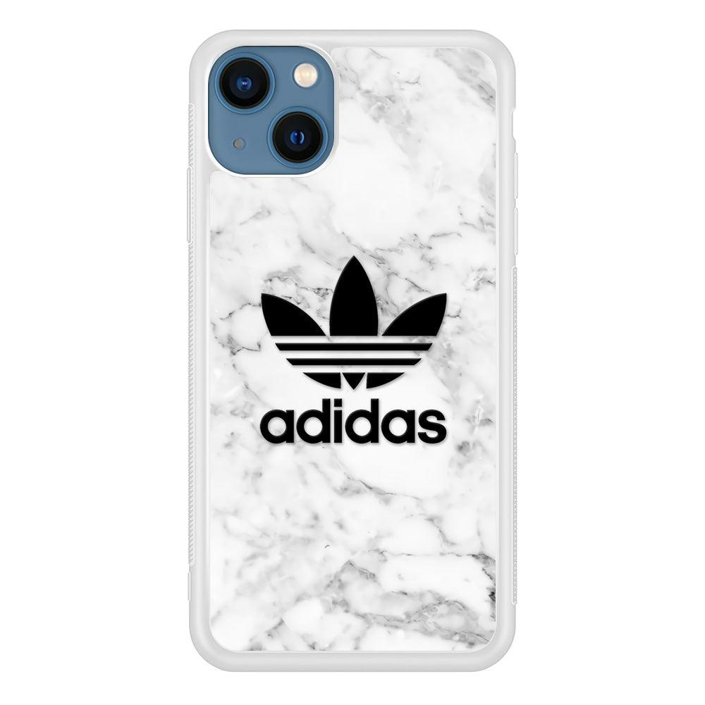 Adidas Marble Backdrop iPhone 14 Plus Case-Oxvistore