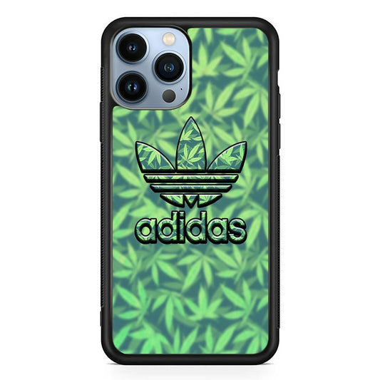 Adidas Mariju iPhone 14 Pro Case-Rubber Black (2D Case)-Oxvistore
