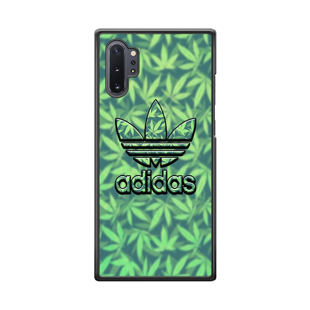 Adidas Mariju Samsung Galaxy Note 10 Plus Case-Rubber Black (2D Case)-Oxvistore