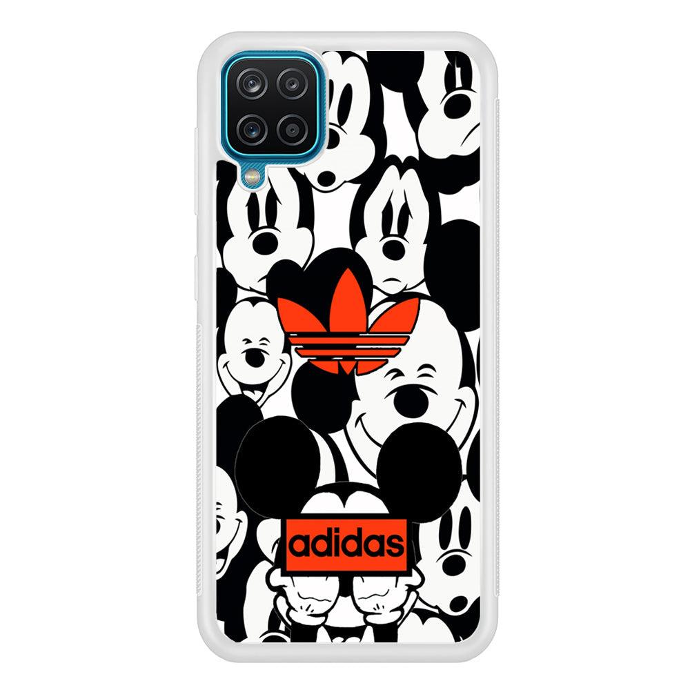 Adidas Mickey Mouse Samsung Galaxy A12 Case-Oxvistore