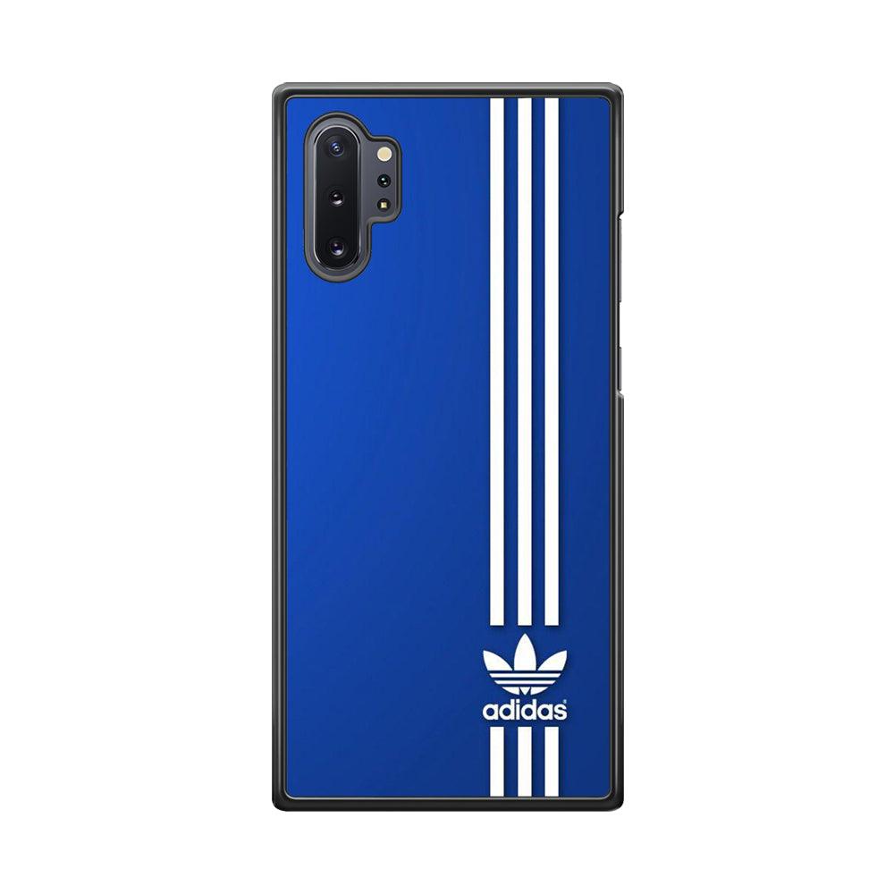 Adidas Milk Line Samsung Galaxy Note 10 Plus Case-Rubber Black (2D Case)-Oxvistore