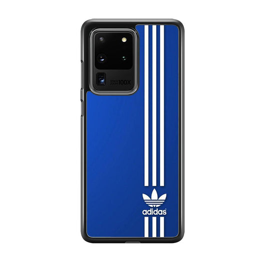 Adidas Milk Line Samsung Galaxy S20 Ultra Case-Rubber Black (2D Case)-Oxvistore