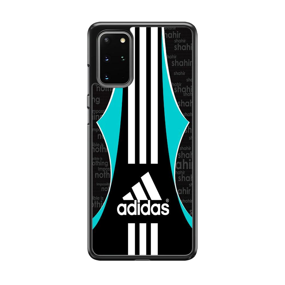 Adidas Not Imp Samsung Galaxy S20 Plus Case-Rubber Black (2D Case)-Oxvistore