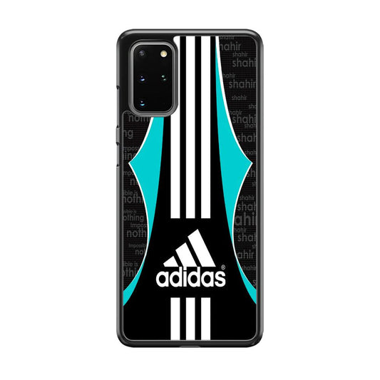 Adidas Not Imp Samsung Galaxy S20 Plus Case-Rubber Black (2D Case)-Oxvistore