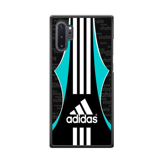 Adidas Not Imp Samsung Galaxy Note 10 Plus Case-Rubber Black (2D Case)-Oxvistore