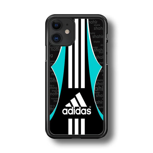 Adidas Not Imp iPhone 11 Case-Rubber Black (2D Case)-Oxvistore
