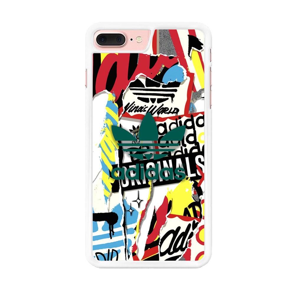 Adidas Paper Brand iPhone 8 Plus Case-Oxvistore