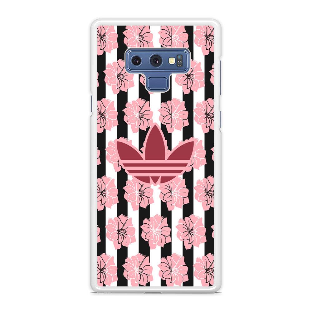 Adidas Pink Flowers Samsung Galaxy Note 9 Case-Oxvistore